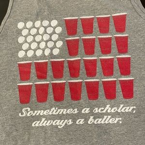 Cotton Tanktop *Always a Baller* Size M